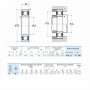 Roulement à billes à gorge profonde NSK608V