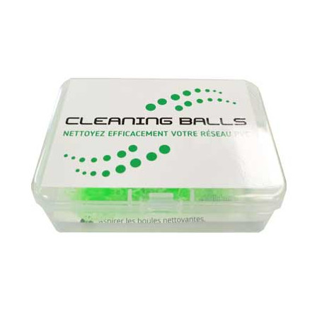 Cleaning balls nettoyage de la tuyauterie pvc
