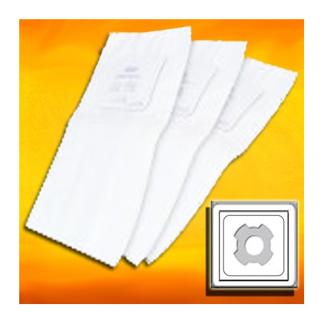 Sacs X 3  à 4 crans