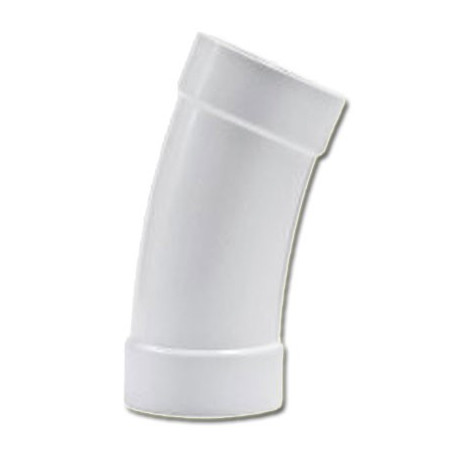 Coude 22.5° grand rayon F-F