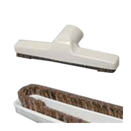 Brosse parquet et sols durs 250 mm grise