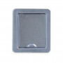 Prise en acier plate Inox