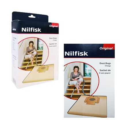 Pochette de 3 Sacs filtre papier DOMUS PLUS et DOMUS CENT