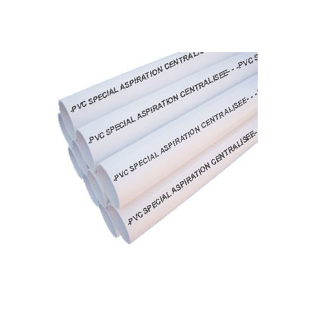 17 m de tuyau Pvc spécial Aspiration Blanc