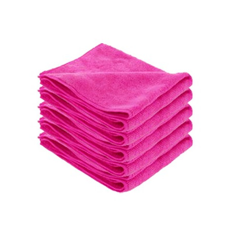 Chiffons microfibre SOFT fuchsia par 5