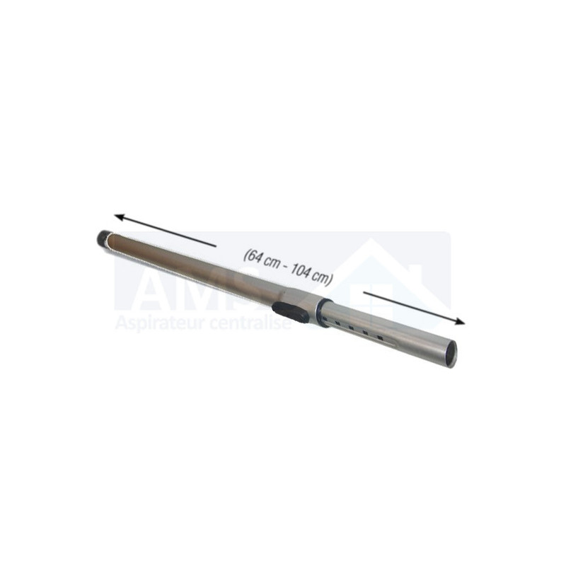 Tuyau Télescopique Pour Aspirateur 32mm - Acier Inoxydable, Connexion Universelle, Extension Ou Remplacement, Facile à Monter - 9