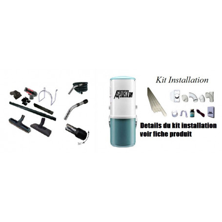 Pack 300 flexible commande directe 2 prises