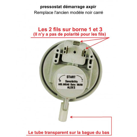 Pressostat démarrage AXPIR