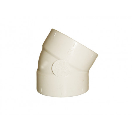 COUDE 30°F F Pvc spécial aspiration