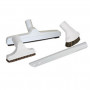 Set 4 accessoires blanc / gris pour aspirateur DYVAC