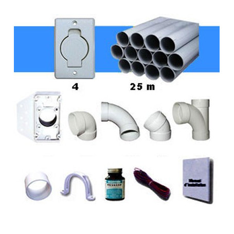 Kit installation 4 prises