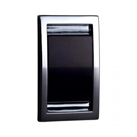 Prise en abs chromé & noir