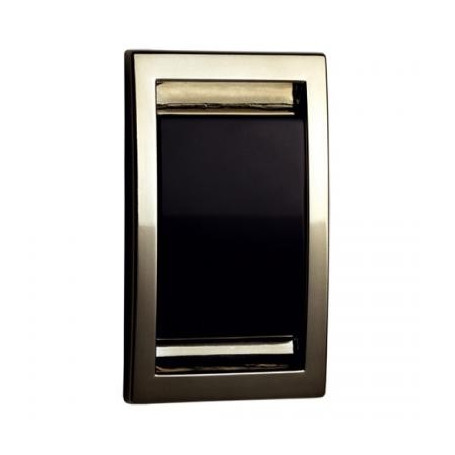 Prise  champagne & anthracite