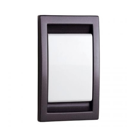 Prise en abs blanc  & anthracite