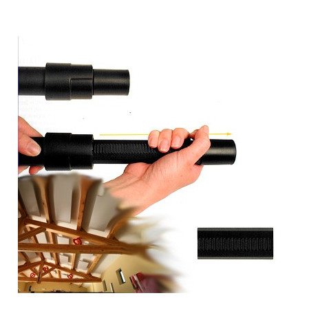 Tube télescopique Pvc canne