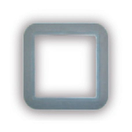 Cadre gris clair carrée prise 