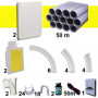 Airflow 2100w+ 2 prise Rétraflex Flexibles 15m