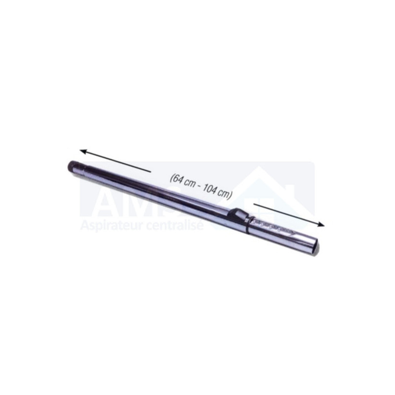 Tube Télescopique Chromé 32 Mm Pour Aspirateur - Tige Métallique Réglable, Idéale Pour Nettoyer Partout Dans La Maison - 6