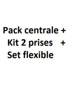 Pack centrale + Set flexible + Kit 2 prises