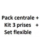 Pack centrale + Set flexible + Kit 3 prises